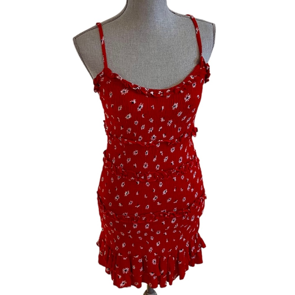 Sim & Sam Smocked Dress Size Small